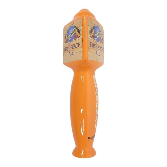 Blue Moon First Peach Ale Seasonal Beer Tap Handle Pub Bar Keg Man Cave Ceramic - Picture 5 of 11